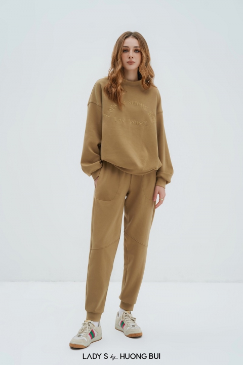 Cozy Brown Sweater with Pant