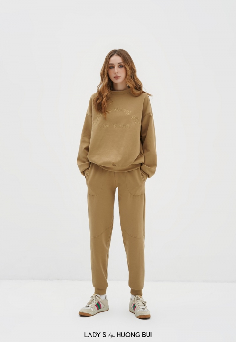 Cozy Brown Sweater with Pant