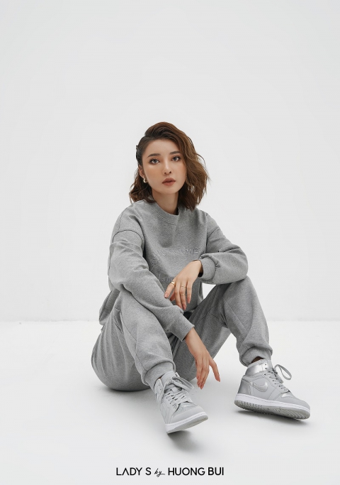 Cozy Grey Sweater with Pant