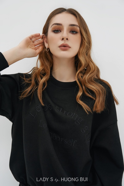 Cozy Black Sweater with Pant
