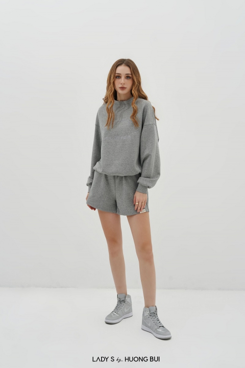 Cozy Grey Sweater with Pants