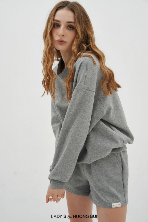 Cozy Grey Sweater with Pants